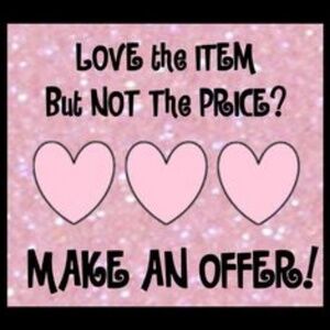 Accepting all reasonable offers! 😀💕